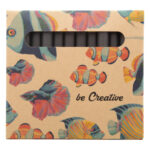 Craxon 12 Eco kredki świecowe 12szt / zestaw kredek