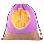 CreaDraw Cork personalizowany worek ze sznurkami