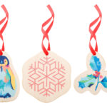 CreaJul Wood personalizowana ozdoba choinkowa