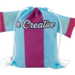 CreaDraw T Kids RPET personalizowany worek ze sznurkami dla dzieci - obrazek 10