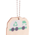 EcoRing brelok, śmieciarka