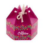 CreaBox HexaCord S sześciokątne pudełko upominkowe
