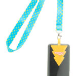 Subyard Mobile Xmas personalizowana smycz RPET z uchwytem na telefon