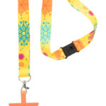 Subyard Mobile Xmas Safe personalizowana smycz RPET z uchwytem na telefon - obrazek 3