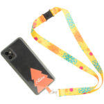 Subyard Mobile Xmas Safe personalizowana smycz RPET z uchwytem na telefon - obrazek 6