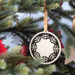 Lundamo ozdoba choinkowa, śnieżynka