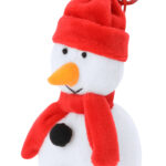 Velin świąteczna zabawka pluszowa, bałwan - obrazek 4