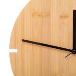 Tokei zegar ścienny z bambusa - obrazek 7