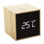 Boolarm bambusowy zegar z alarmem - obrazek 5