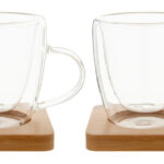 Mocaboo szklany zestaw do espresso / filiżanki - obrazek 3