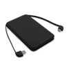 Power bank 5000 mAh ze zintegrowanymi kablami, adapter w komplecie | Presley - obrazek 8