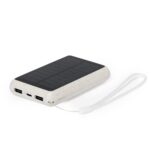 Power bank 5000 mAh ze słomy pszenicznej, ładowarka słoneczna