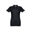 THC ROME WOMEN. Damski slim fit polo t-shirt