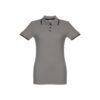 THC ROME WOMEN. Damski slim fit polo t-shirt - obrazek 13