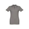 THC ROME WOMEN. Damski slim fit polo t-shirt - obrazek 14