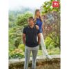 THC ROME WOMEN. Damski slim fit polo t-shirt - obrazek 7