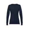 THC MILAN WOMEN. Damski sweter z dekoltem V-neck z bawełny i poliamidu - obrazek 11