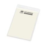 WHITMAN. Pionowe etui na identyfikator wykonane z PVC