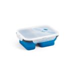 DILL. Lunch Box. Wysuwane hermetyczne pudełko wykonane z silikonu i PP (480 i 760 mL)