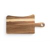 CASSIA. Deska do serów z drewna akacjowego z uchwytem, z materiału z certyfikatem FSC™ i innych kontrolowanych materiałów - obrazek 4