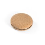 TILBURY. Podwójne korkowe lusterko do torebki