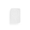 AMPERE 5. Magnetyczny power bank 5 000 mAh z superszybką ładowarką bezprzewodową 15 W wykonany w ABS pochodzącego z recyklingu (100% rABS) - obrazek 6