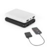 LEAKEY 5. Power bank 5.000 mAh w ABS pochodzącego z recyklingu (100% rABS) - obrazek 5