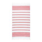 SARDENHA. Ręcznik plażowy z bawełny (70% z recyklingu) i poliestru (30% z recyklingu) (180 g/m²)
