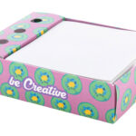 Nolty uchwyt na długopis z notatnikiem / karteczki