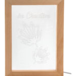 Woodiframe trofeum podświetlane