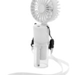 Misty wentylator z mgiełką z akumulatorem