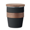 Kubek z pojedynczą ścianką 350 WALNUT