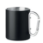 Metalowy dwuścienny kubek300ml TRUMBA