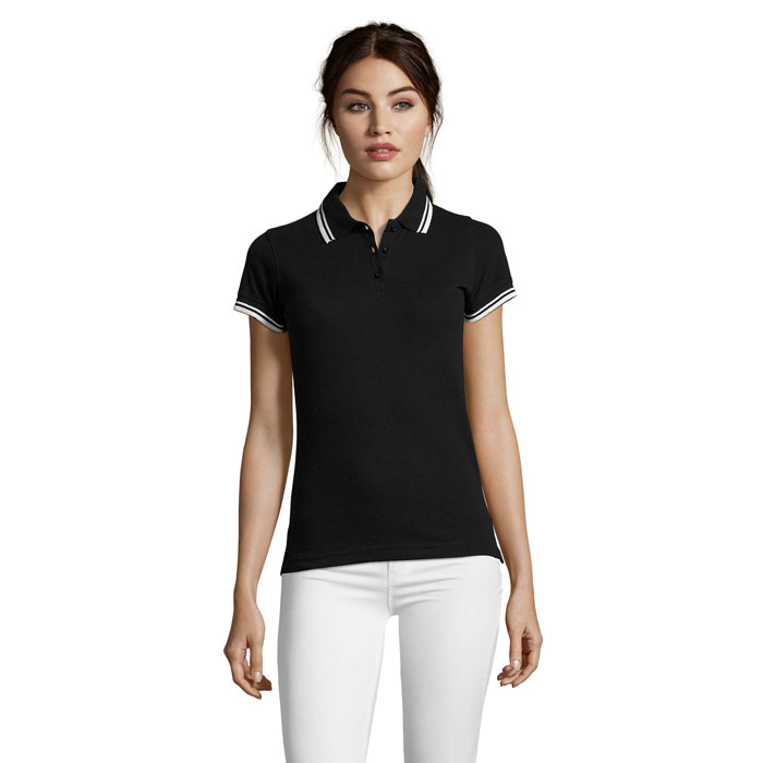 s00578-bc.jpg PASADENA damskie polo 200g PASADENA WOMEN - obrazek 1