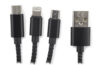 Kabel USB 3 w 1 LUX - obrazek 5