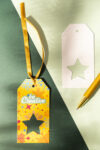 PrinTag Plus niestandardowa zawieszka na prezent, gwiazda - obrazek 6