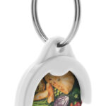 Token żeton do wózków sklepowych z brelokiem