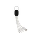 Kabel do ładowania 4 w 1 z karabińczykiem