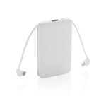Power bank 5000 mAh, zintegrowany kabel 3 w 1