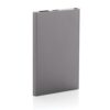 Power bank 4000 mAh z aluminium z recyklingu - obrazek 8