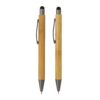 Bambusowy zestaw piśmienny, długopis i ołówek - obrazek 4