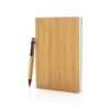 Bambusowy notatnik A5 z bambusowym długopisem