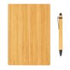 Bambusowy notatnik A5 z bambusowym długopisem - obrazek 5