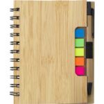 Zestaw do notatek, notatnik, długopis, karteczki samoprzylepne