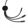 Kabel 3w1 z podświetlanym logo długi 120 cm, W201TG