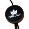Kabel z ładowarką indukcyjną 4w1 z podświetlanym logo w drewnianej obudowie - i5w - obrazek 7
