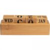 Kalendarz wieczny bambusowy ANNABELLE - obrazek 5