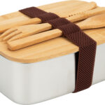 Lunch box ze sztućcami 950 ml JULIANA