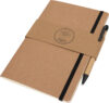 Notatnik A5 z czystymi stronami i długopisem z materiałów z recyklingu CHLOE - obrazek 41