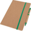 Notatnik A5 z czystymi stronami i długopisem z materiałów z recyklingu CHLOE - obrazek 47